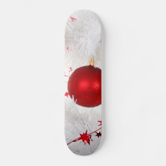 Prettig kerstfeest Skateboard (Voorkant)