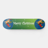 Prettig kerstfeest Skateboard (Horizontaal)