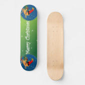 Prettig kerstfeest Skateboard (Voorkant)