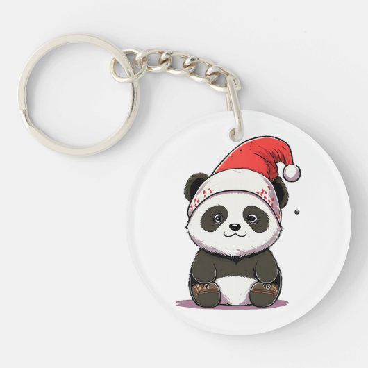 prettig kerstfeest sleutelhanger (Voorkant)