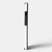 Prettig kerstfeest SlipperyJoe rood wit zilver ges Case-Mate iPhone Case (Achterkant / Links)