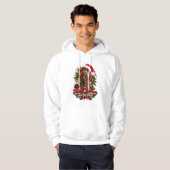Prettig kerstfeest, smerig beest Hoodie (Voorkant volledig)