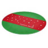 Prettig Kerstfeest Snijplank (Hoek)