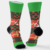 Prettig kerstfeest sokken (Gebogen)