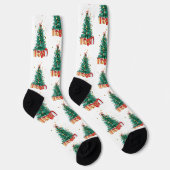 Prettig kerstfeest sokken (Rechts)