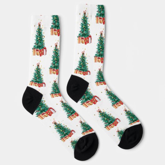 Prettig kerstfeest sokken (Rechts)