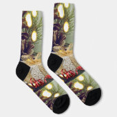 Prettig kerstfeest sokken (Rechts)