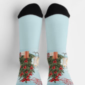 Prettig kerstfeest sokken (Top)