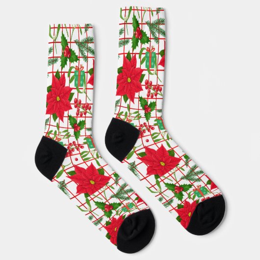Prettig kerstfeest sokken (Rechts)