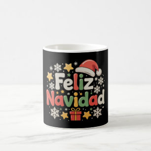 Prettig kerstfeest Spaans Mexicaans vrolijk kerstf Koffiemok