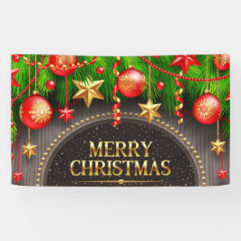 Prettig kerstfeest spandoek
