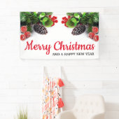 Prettig kerstfeest spandoek (Insitu)