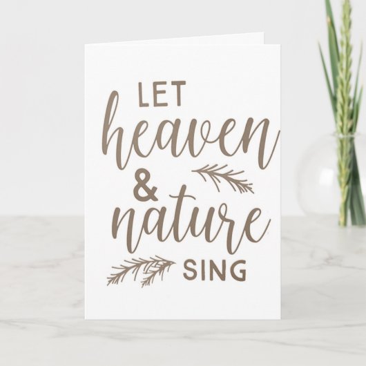 **PRETTIG KERSTFEEST** SPECIALE TIJD SPECIALE MENS FEESTDAGEN KAART (Voorkant)