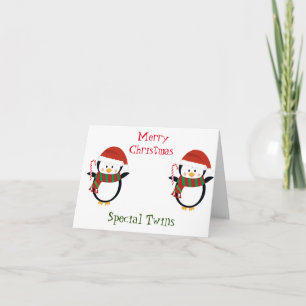 PRETTIG KERSTFEest "SPECIALE TWINS" KAART