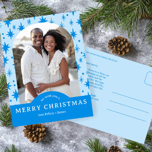 PRETTIG KERSTFEEST Sterren Vakantie Aangepaste Boo Briefkaart