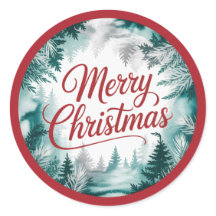 Prettig kerstfeest sticker