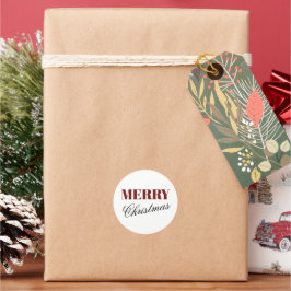 "Prettig Kerstfeest" Stickers