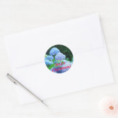 Prettig kerstfeest! stickers Blauwe Lavendel Hydra (Envelop)