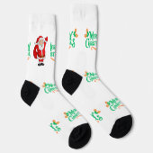 Prettig kerstfeest Super zachte cadeaus Cool Sokken (Rechts)