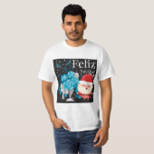 PRETTIG KERSTFEEST T-SHIRT (Voorkant volledig)