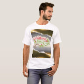 Prettig kerstfeest  t-shirt (Voorkant volledig)