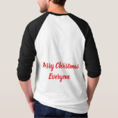 Prettig kerstfeest t-shirt (Achterkant)