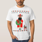 Prettig kerstfeest t-shirt (Voorkant)