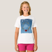 Prettig kerstfeest t-shirt (Voorkant volledig)
