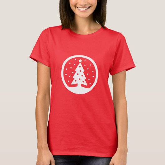 Prettig kerstfeest t-shirt (Voorkant)