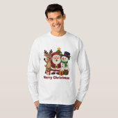 Prettig kerstfeest T-shirt (Voorkant volledig)
