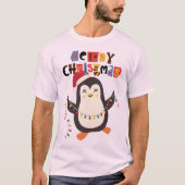 Prettig kerstfeest t-shirt (Voorkant)