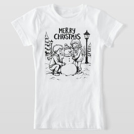 Prettig kerstfeest t-shirt