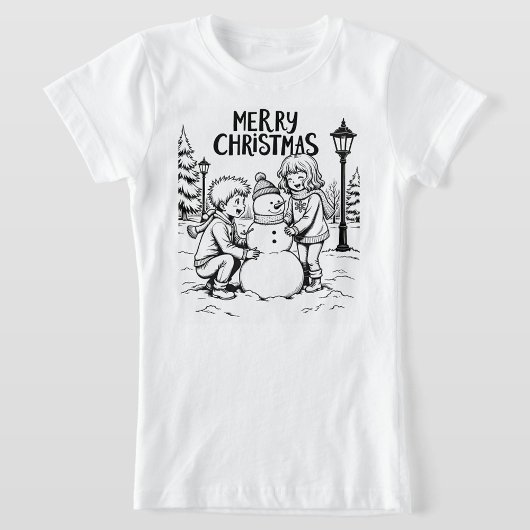 Prettig kerstfeest t-shirt