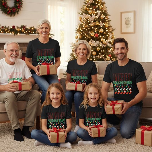 Prettig kerstfeest t-shirt