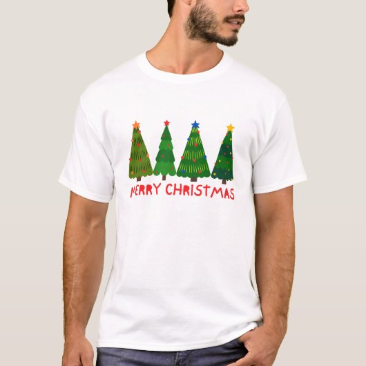 Prettig kerstfeest t-shirt (Voorkant)
