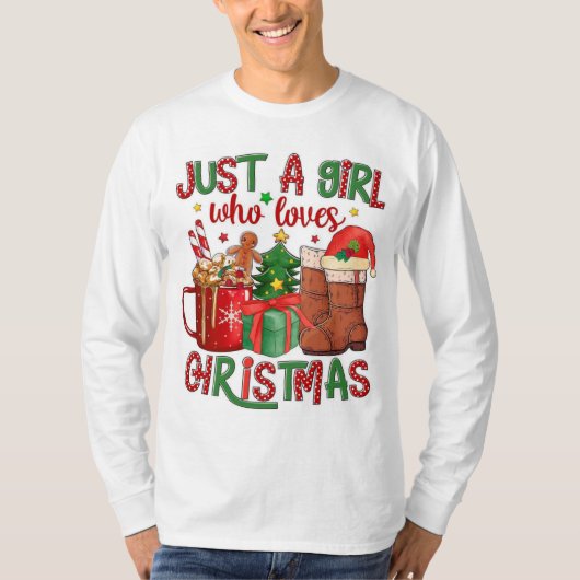 Prettig kerstfeest T-shirt (Voorkant)