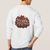 Prettig kerstfeest t-shirt (Achterkant)
