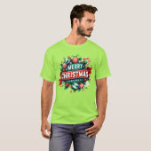 Prettig kerstfeest t-shirt (Voorkant volledig)