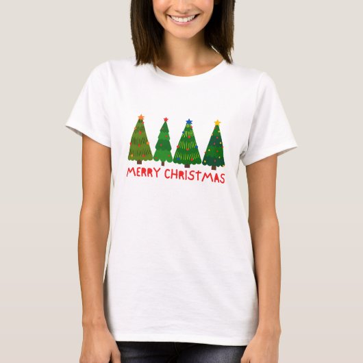 Prettig kerstfeest t-shirt (Voorkant)