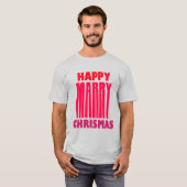 Prettig kerstfeest t-shirt (Voorkant volledig)