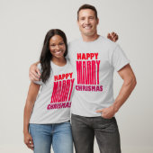 Prettig kerstfeest t-shirt (Unisex)