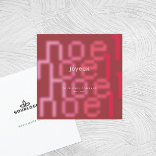 PRETTIG KERSTFEEST TECH LETTERTYPE CORPORATE KERST FEESTDAGENKAART