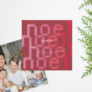 PRETTIG KERSTFEEST TECH LETTERTYPE FOTO KERST FEESTDAGENKAART