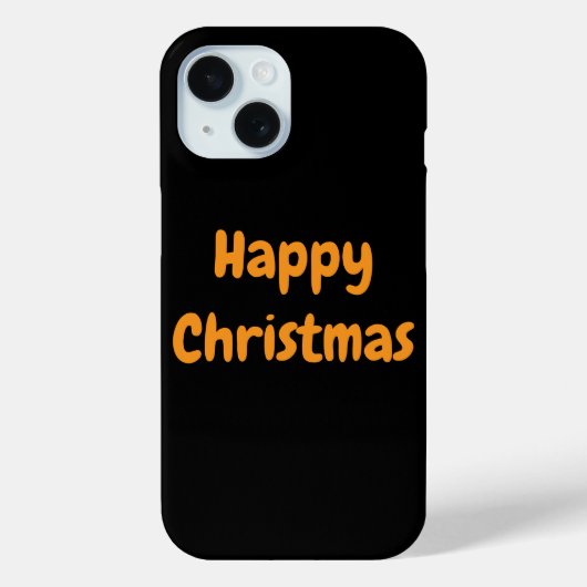 Prettig kerstfeest telefoonhoesjes Case-Mate iPhone case (Achterkant)