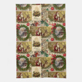 Prettig Kerstfeest Theedoek (Verticaal)