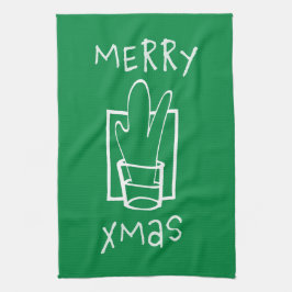 Prettig Kerstfeest Theedoek