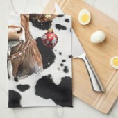 Prettig Kerstfeest Theedoek (Quarter Fold)