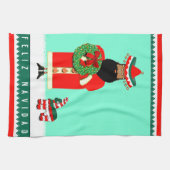 Prettig Kerstfeest Theedoek (Horizontaal)