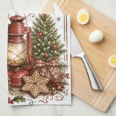 Prettig Kerstfeest Theedoek (Quarter Fold)