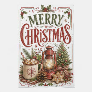 Prettig Kerstfeest Theedoek